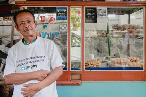Mayoritas konsumen (83%) memanfaatkan GoPay untuk bertransaksi.